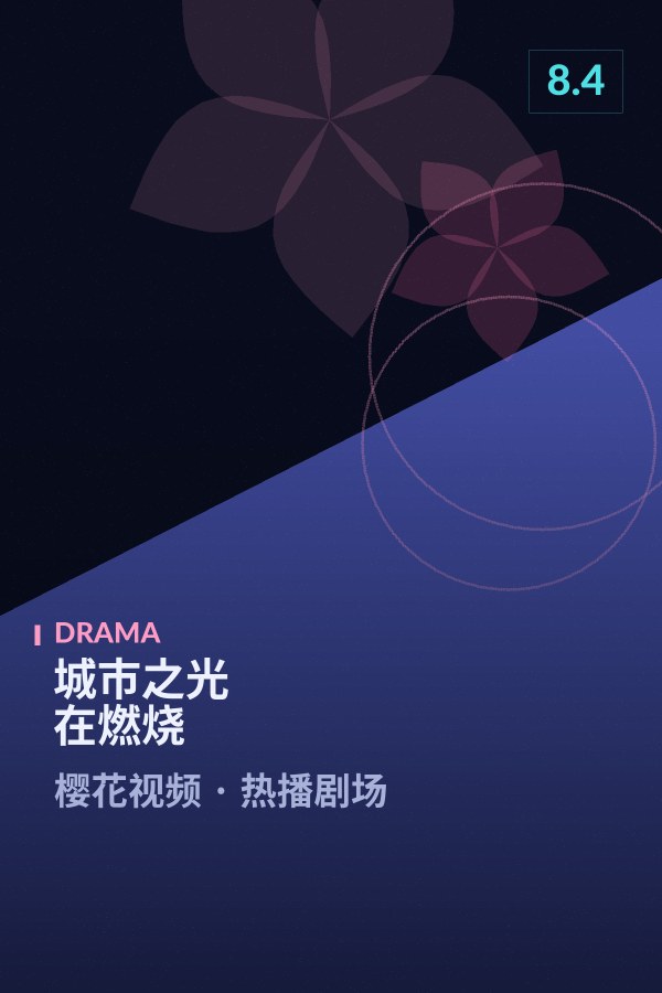 城市之光在燃烧海报 - 樱花视频热播剧场