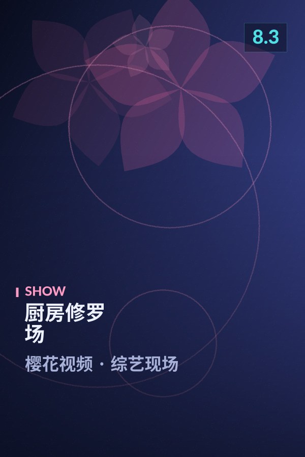 厨房修罗场海报 - 樱花视频综艺现场